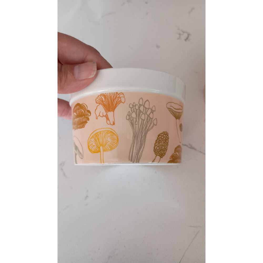 The bakehouse ciroa Mushroom mini bowls/ ramican. Set of 4, NWOT. Porcelain - Picture 4 of 6